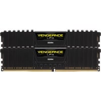 Corsair Vengeance LPX 16GB DDR4-2400 memoria 2 x 8 GB 2400 MHz Nero, 16 GB, 2 x 8 GB, DDR4, 2400 MHz, 288-pin DIMM, Nero