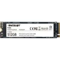 Patriot P300P512GM28 drives allo stato solido M.2 512 GB PCI Express NVMe, Disco a stato solido 512 GB, M.2