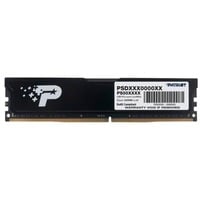 Patriot Signature PSD416G32002 memoria 16 GB 1 x 16 GB DDR4 3200 MHz Nero, 16 GB, 1 x 16 GB, DDR4, 3200 MHz, 288-pin DIMM