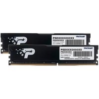 Patriot Signature PSD416G3200K memoria 16 GB 2 x 8 GB DDR4 3200 MHz Nero, 16 GB, 2 x 8 GB, DDR4, 3200 MHz, 288-pin DIMM