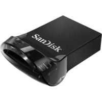 SanDisk Ultra Fit unità flash USB 512 GB USB tipo A 3.2 Gen 1 (3.1 Gen 1) Nero, Chiavetta USB Nero, 512 GB, USB tipo A, 3.2 Gen 1 (3.1 Gen 1), 130 MB/s, Senza coperchio, Nero