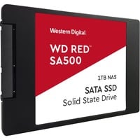 WD Red SA500 2.5" 1000 GB Serial ATA III 3D NAND, Disco a stato solido 1000 GB, 2.5", 530 MB/s, 6 Gbit/s