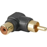goobay 11685 adattatore per inversione del genere dei cavi RCA Nero, Oro Nero, RCA, RCA, Nero, Oro