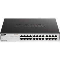 D-Link GO-SW-24G Non gestito L2 Gigabit Ethernet (10/100/1000) 1U Nero, Interruttore Nero, Non gestito, L2, Gigabit Ethernet (10/100/1000), Full duplex, Montaggio rack, 1U
