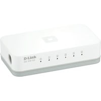 D-Link GO-SW-5E/E switch di rete Non gestito Fast Ethernet (10/100) Bianco, Interruttore bianco, Non gestito, Fast Ethernet (10/100), Full duplex