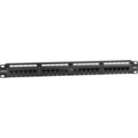 Digitus Pannello patch CAT 5e, Patch Panel Nero, RJ-45, Cat5e, Nero, 515 mm, 60 mm, 654 g, Vendita al dettaglio