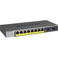 Netgear GS110TP Gestito L2/L3/L4 Gigabit Ethernet (10/100/1000) Supporto Power over Ethernet (PoE) Grigio, Interruttore Gestito, L2/L3/L4, Gigabit Ethernet (10/100/1000), Full duplex, Supporto Power over Ethernet (PoE)