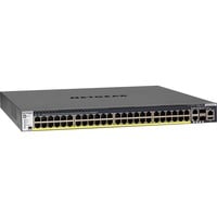 Netgear GSM4352PB Gestito L2/L3/L4 Gigabit Ethernet (10/100/1000) Supporto Power over Ethernet (PoE) 1U Nero, Interruttore Gestito, L2/L3/L4, Gigabit Ethernet (10/100/1000), Supporto Power over Ethernet (PoE), Montaggio rack, 1U