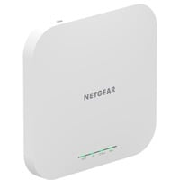 Netgear WAX610 1800 Mbit/s Bianco Supporto Power over Ethernet (PoE), Punto di accesso bianco, 2.4 GHz, 5 GHz, 1800 Mbit/s, EAP-PEAP, EAP-TLS, EAP-TTLS, PEAP, SSH, SSL/TLS, WPA, WPA2, WPA2-Enterprise, WPA3, 10,100,1000,2500 Mbit/s