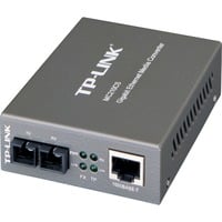 TP-Link Gigabit Ethernet Media Converter(SC,single-mode), Convertitore grigio, single-mode), 1000 Mbit/s, IEEE 802.1ab, IEEE 802.3x, IEEE 802.3z, Gigabit Ethernet, 1000 Mbit/s, Full, Cat6