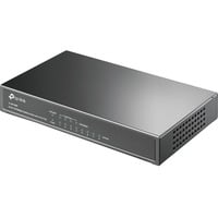 TP-Link TL-SF1008P Non gestito Fast Ethernet (10/100) Supporto Power over Ethernet (PoE) Nero, Interruttore Nero, Non gestito, Fast Ethernet (10/100), Full duplex, Supporto Power over Ethernet (PoE), Montabile a parete