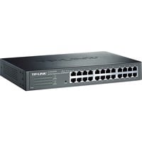 TP-Link TL-SG1024DE Gestito L2 Gigabit Ethernet (10/100/1000) 1U Nero, Interruttore Nero, Gestito, L2, Gigabit Ethernet (10/100/1000), Montaggio rack, 1U