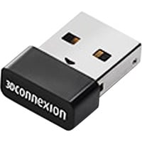3DConnexion 3DX-700069 scheda di rete e adattatore RF Wireless, Ricevitore Nero, Cablato, USB, RF Wireless, Nero