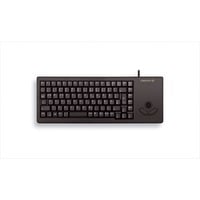 CHERRY XS Trackball tastiera Universale USB QWERTY Inglese US Nero Nero, Full-size (100%), Cablato, USB, QWERTY, Nero