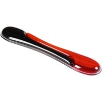 Kensington Duo Gel Wave per tastiera, Poggiapolsi rosso/Nero, Nero, Rosso, MIL-STD-810H Method 504.3 Contamination by Fluids
