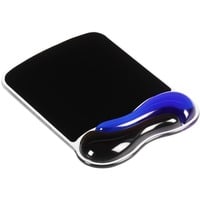 Kensington K62401AM tappetino per mouse Nero, Blu blu, Nero, Blu, Monocromatico, Gel, Riposo del polso