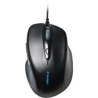 Kensington Mouse Pro Fit di dimensioni standard con cavo Nero, Mano destra, Ottico, Nero