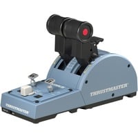 Thrustmaster TCA Quadrant Airbus Edition Nero, Blu USB Simulazione di Volo Analogico/Digitale PC, Valvola a farfalla Blu-grigio/Nero, Simulazione di Volo, PC, Analogico/Digitale, Cablato, USB, USB tipo A, USB tipo-C