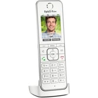 FRITZ! FRITZ!Fon C6, Portatile bianco, Fon C6, Telefono DECT, Cornetta wireless, Telefono con vivavoce, 300 voci, Identificatore di chiamata, Bianco