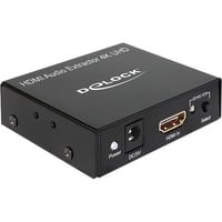 DeLOCK 62692 moltiplicatore AV Ricevitore AV Nero, Adattatore Nero, 3840 x 2160 Pixel, Ricevitore AV, Nero, HDCP