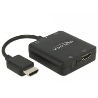 DeLOCK 63276 cavo e adattatore video HDMI tipo A (Standard) Nero Nero, HDMI tipo A (Standard), HDMI tipo A (Standard), Maschio, Femmina, 3840 x 2160 Pixel, 3840 x 2160