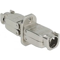DeLOCK 86467 cavo di collegamento 2 x LSA Acciaio inossidabile, Frizione argento, 2 x LSA, Acciaio inossidabile, Cat6a, S/UTP (STP), 23/24, 28 mm