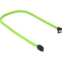 Sharkoon SATA 3 cavo SATA 0,6 m SATA 7-pin Nero, Verde verde, 0,6 m, SATA III, SATA 7-pin, SATA 7-pin, Maschio/Maschio, Nero, Verde