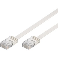 goobay 93364 cavo di rete Bianco 15 m Cat5e U/UTP (UTP) bianco, 15 m, Cat5e, U/UTP (UTP), RJ-45, RJ-45