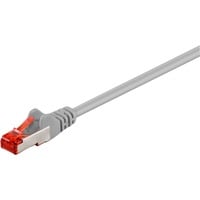 goobay 95646 cavo di rete Grigio 25 m Cat6 S/FTP (S-STP) grigio, 25 m, Cat6, S/FTP (S-STP), RJ-45, RJ-45