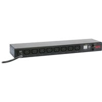 APC AP7920B unità di distribuzione dell'energia (PDU) 8 presa(e) AC 0U/1U Nero, Distributore Nero, Monitorata, Commutate, 0U/1U, Orizzontale/Verticale, Nero, 8 presa(e) AC, Accoppiatore C13