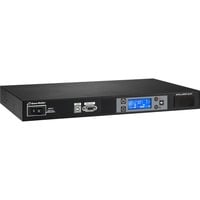 BlueWalker RC-16A unità di distribuzione dell'energia (PDU) 8 presa(e) AC 1U Nero, Alimentazione elettrica 1U, Orizzontale, Nero, LCD, 8 presa(e) AC, Accoppiatore C13