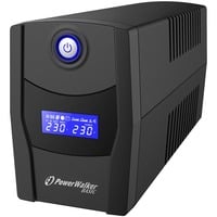 BlueWalker VI 600 STL A linea interattiva 0,6 kVA 360 W 2 presa(e) AC, UPS Nero, A linea interattiva, 0,6 kVA, 360 W, Sinusoidale, 162 V, 290 V
