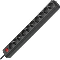 Brennenstuhl BN-1159300010 Prolunghe elettriche, Ciabatta Nero, 3 m, Nero