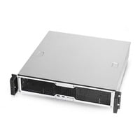 Chenbro RM24200 telaio dell'apparecchiatura di rete 2U, Enclosure per rack argento/Nero, 430 mm, 457 mm, 88 mm, 6,86 kg, 9,26 kg