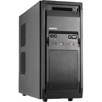 Chieftec LF-02B-OP computer case Midi Tower Nero, Chassis Tower Nero, Midi Tower, PC, Nero, ATX, micro ATX, Casa/ufficio, Fondo