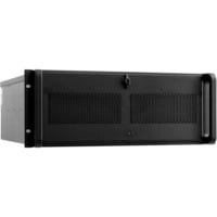 Chieftec UNC-410S-B-U3 Supporto Nero, Server case Supporto, PC, Nero, ATX, micro ATX, Acciaio, 14 cm