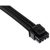 Corsair CP-8920236 cavo di alimentazione interno 0,75 m Nero, 0,75 m, 8-pin(4+4) EPS12V, 4-pin ATX12V, Maschio, Maschio, Dritto