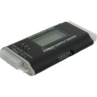 DeLOCK 18159 tester per batterie Nero/Bianco, Strumento di misura Nero, Nero/Bianco