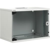 Digitus Alloggiamento a parete SOHO, smontato - 540 x 400 mm (L x P), IT armadio grigio chiaro, smontato - 540 x 400 mm (L x P), Da parete, 9U, 60 kg, Grigio