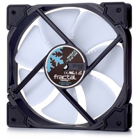 Fractal Design Venturi HP-12 PWM Case per computer Ventilatore 12 cm Nero, Grigio, Bianco, Ventola bianco, Ventilatore, 12 cm, 1800 Giri/min, 31,7 dB, 61,4 pdc/min, 2,3 m³/h