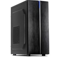 Inter-Tech B-48 Midi Tower Nero, Chassis Tower Nero, Midi Tower, PC, Nero, ATX, micro ATX, 15 cm, 35 cm