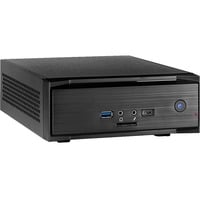 Inter-Tech MW-01 II Mini Tower Nero, Case HTPC Nero, Mini Tower, PC, Nero, ITX, 4 cm, CE