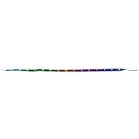 Inter-Tech RS-042 RGB Universale Kit di illuminazione per case del computer, Striscia LED Nero, Universale, Kit di illuminazione per case del computer, Nero, Blu, Verde, Rosso, 3-pin, 10 mm