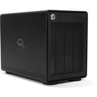 OWC ThunderBay 4 RAID array di dischi Tower Nero, Disk enclosure Nero, HDD, 3,9 kg, Tower, Nero