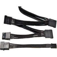 be quiet! CM-61050 1 m, Cavo Nero, Molex (4-pin), 1 m, Nero, Dark Power Pro 8- , Straight Power E9- , Pure Power L8- / Power Zone, RoHS, 86 mm