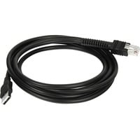 Zebra CBA-U46-S07ZAR lettero codici a barre e accessori, Cavo grigio, Nero, USB A, 2 m, LI36X8