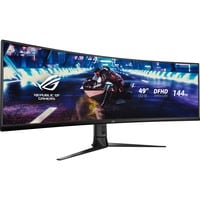 ASUS ROG Strix XG49VQ Monitor PC 124,5 cm (49") 3840 x 1080 Pixel UltraWide Full HD LED Nero, Monitor di gioco Nero, 124,5 cm (49"), 3840 x 1080 Pixel, UltraWide Full HD, LED, 4 ms, Nero