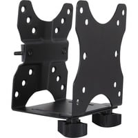 Digitus Sostegno multifunzionale Mini Desktop PC, Supporto Nero, Morsa, 5 kg, 75 x 75 mm, 100 x 100 mm, Nero