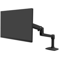 Ergotron LX Series 45-241-224 supporto da tavolo per Tv a schermo piatto 86,4 cm (34") Nero Scrivania, Base per monitor Nero, Morsa/Bullone di ancoraggio, 11,3 kg, 86,4 cm (34"), 100 x 100 mm, Regolazione altezza, Nero