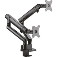 ICY BOX IB-MS314-T 81,3 cm (32") Scrivania Nero, Base per monitor Nero, Morsa, 16 kg, 81,3 cm (32"), 75 x 75 mm, 100 x 100 mm, Nero